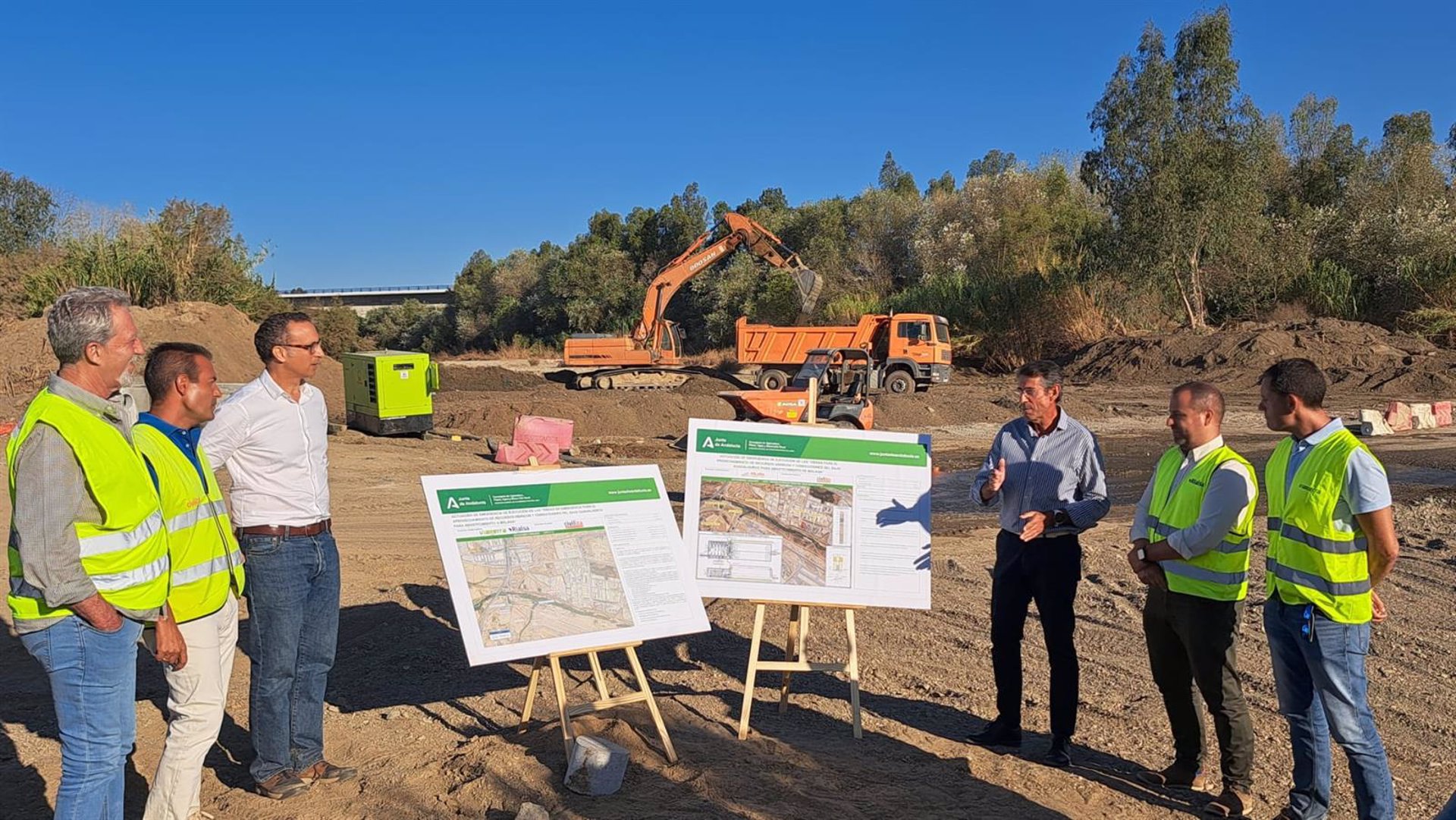 La Junta ejecuta con 15,44 millones la actuación para el aprovechamiento del acuífero del bajo Guadalhorce