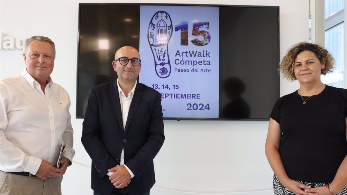 Cómpeta se prepara para la celebración del XV Artwalk, Paseo del Arte 2024