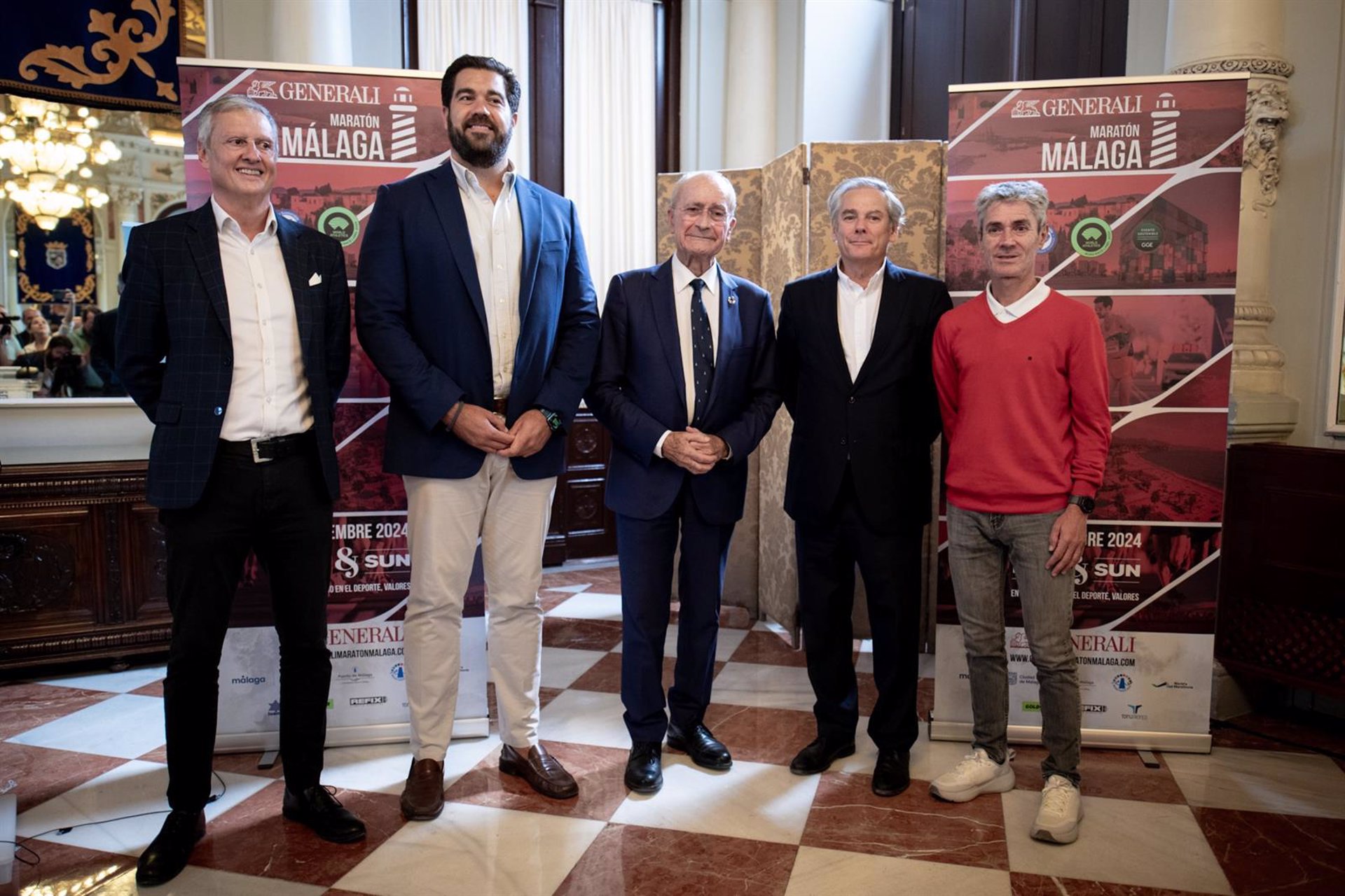 El Generali Maratón de Málaga atrae a 11.000 corredores a tres meses de la celebración de la prueba