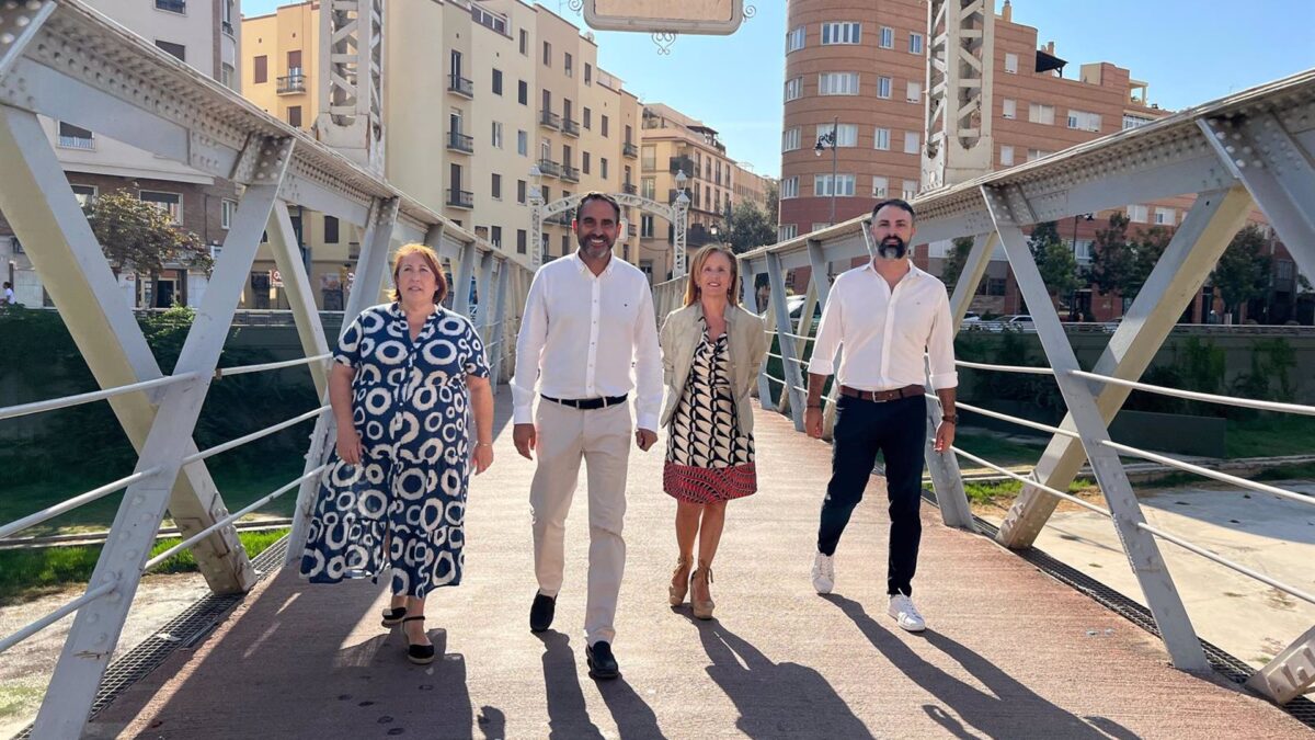 El PSOE propone un nuevo concurso de ideas para renaturalizar y revitalizar el cauce del río Guadalmedina