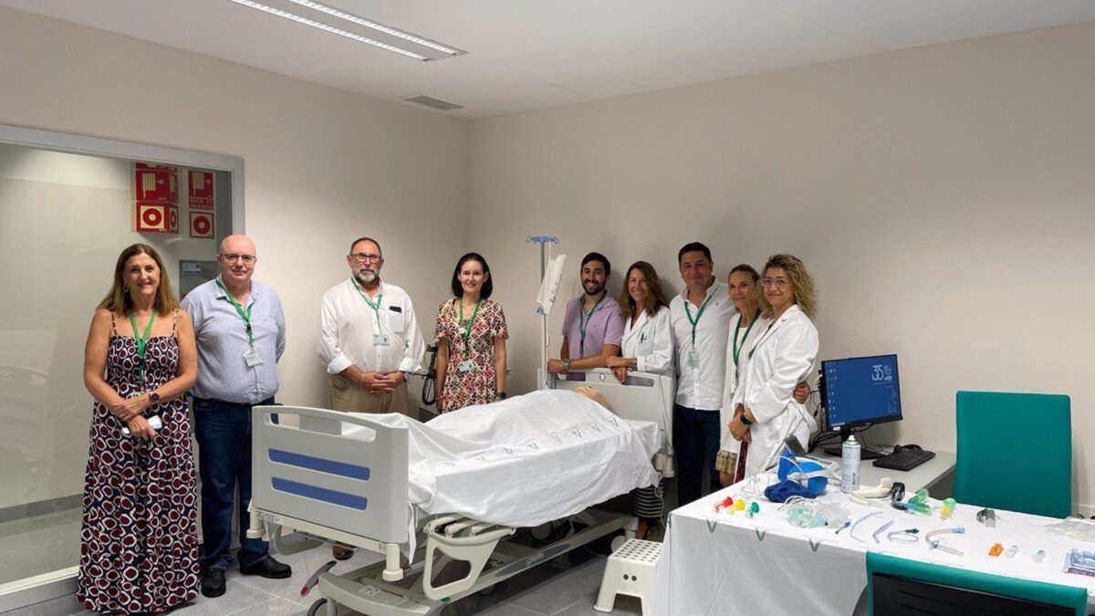 Hospital Clínico de Málaga mejora la formación en Reanimación Cardio Pulmonar con la apertura de nuevos espacios