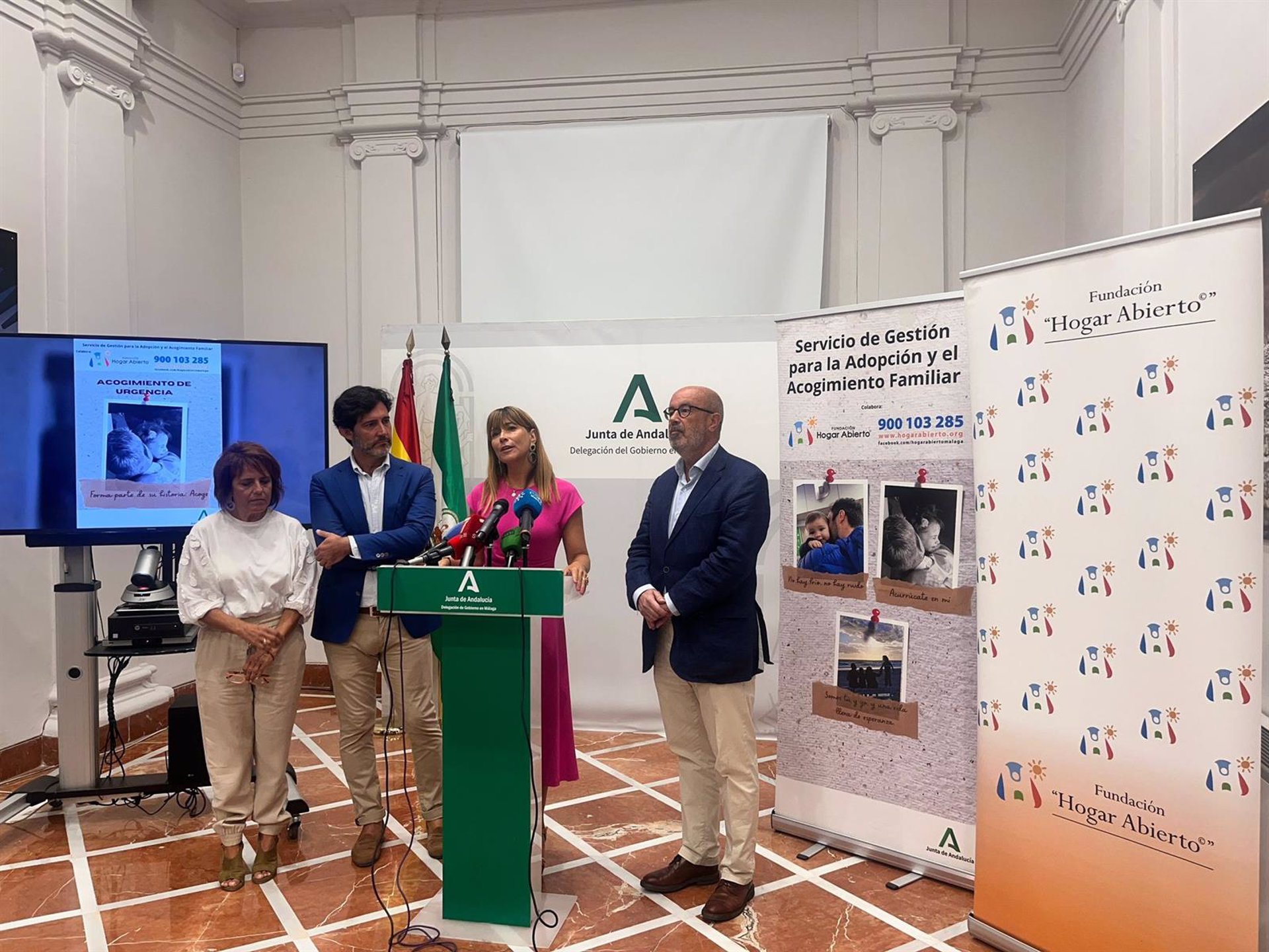 La Junta y Hogar Abierto impulsan una campaña para conseguir familias de acogida urgente
