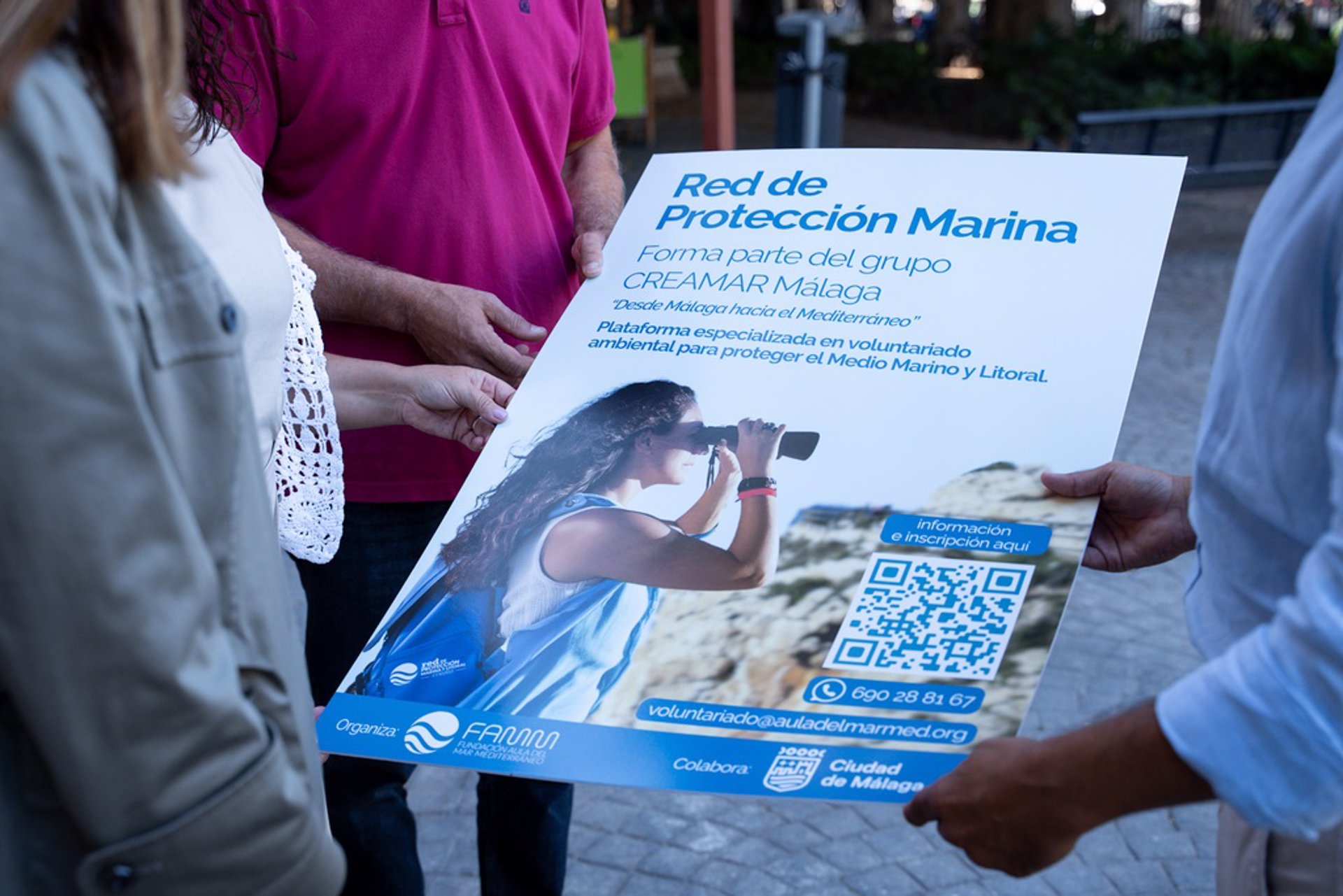 La Red de Protección Marina inicia su andadura en la ciudad de Málaga