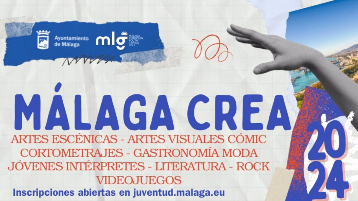 La muestra de música joven MálagaCrea Rock 2024 celebra su fase final con conciertos gratuitos los jueves