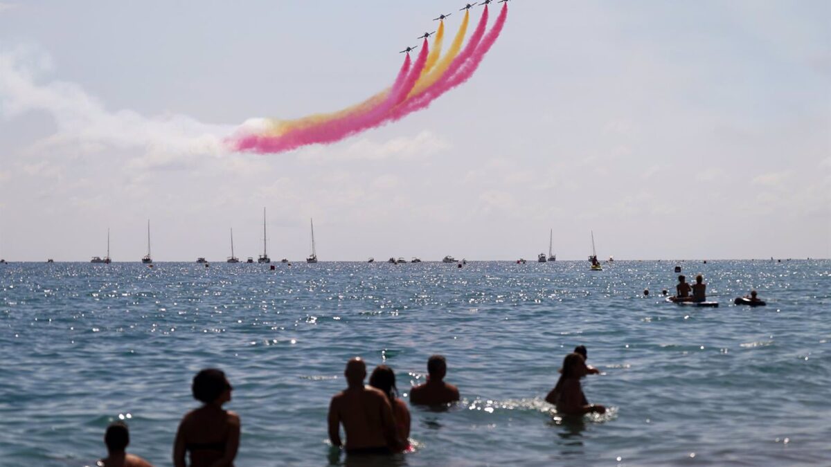 Torre del Mar, en Vélez-Málaga, acoge este domingo la novena edición del Festival Aéreo Internacional