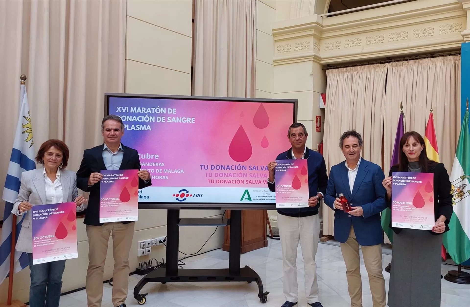 El Centro de Transfusión Tejidos y Células celebra la XVI edición de su Maratón de Donación de Sangre