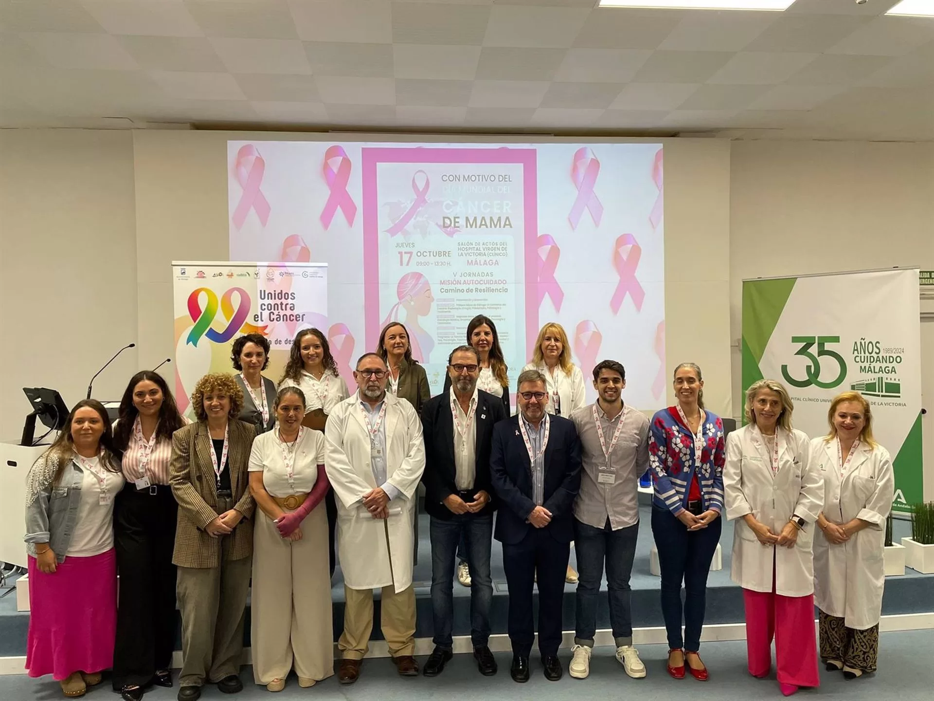 El Hospital Clínico acoge las V Jornadas de autocuidados de cáncer de Mama
