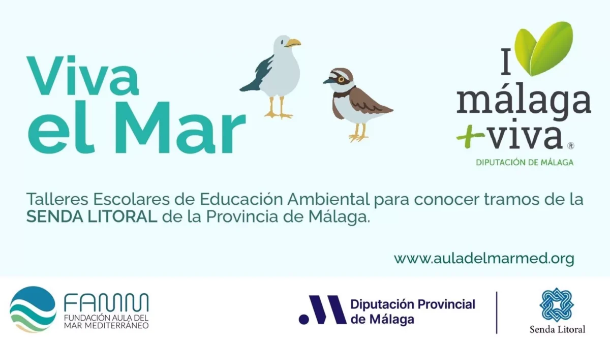 Escolares de municipios menores de 20.000 habitantes visitarán la Senda Litoral con el programa 'Viva el Mar'