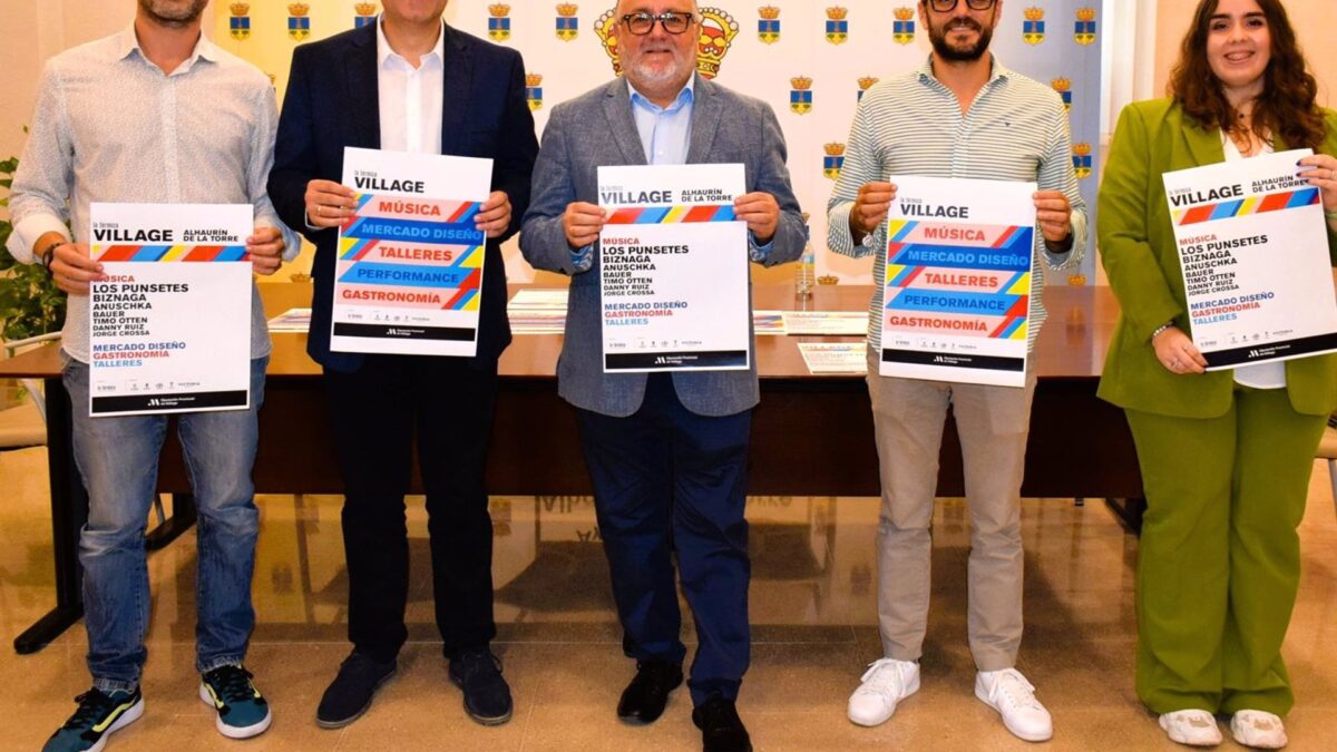 Los Punsetes y Biznaga actuarán gratis este sábado en La Térmica Village que se celebra en Alhaurín de la Torre