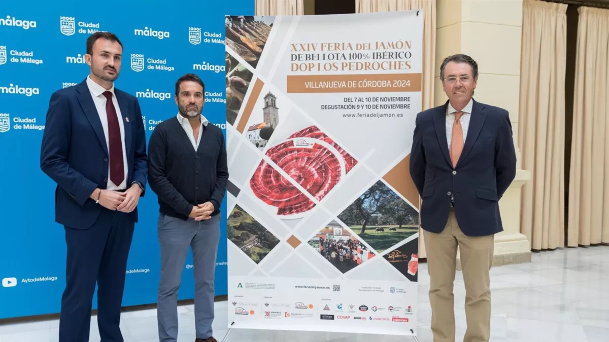 Málaga, presente en la XXIV edición de la Feria del Jamón de Bellota 100% Ibérico de Los Pedroches