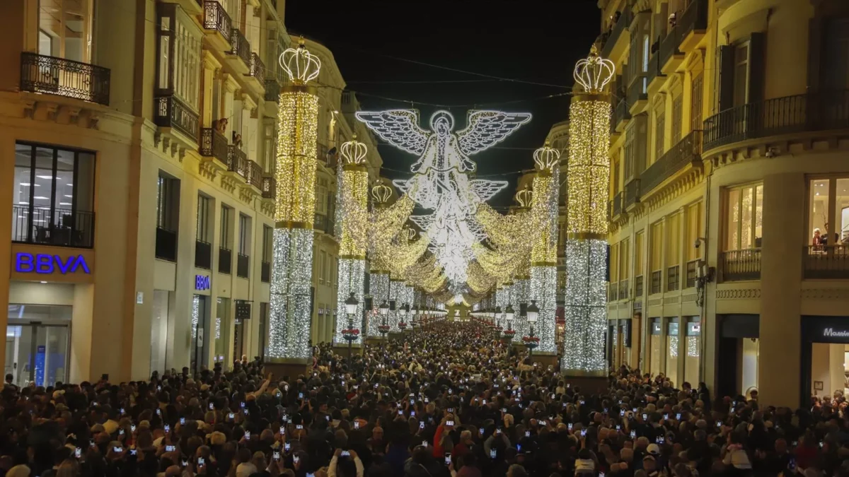 Diana Navarro enciende este viernes la Navidad en Málaga, que estrena proyección en Ayuntamiento