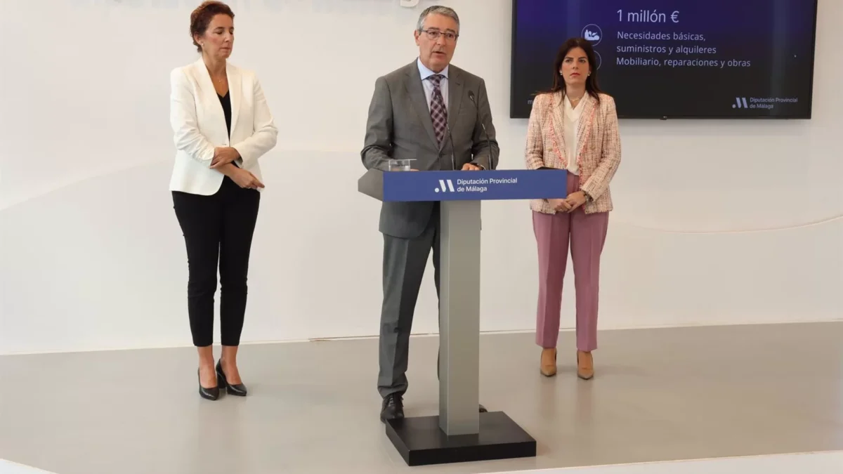 Diputación destina un millón de euros para ayudar a familias afectadas por la DANA en la provincia