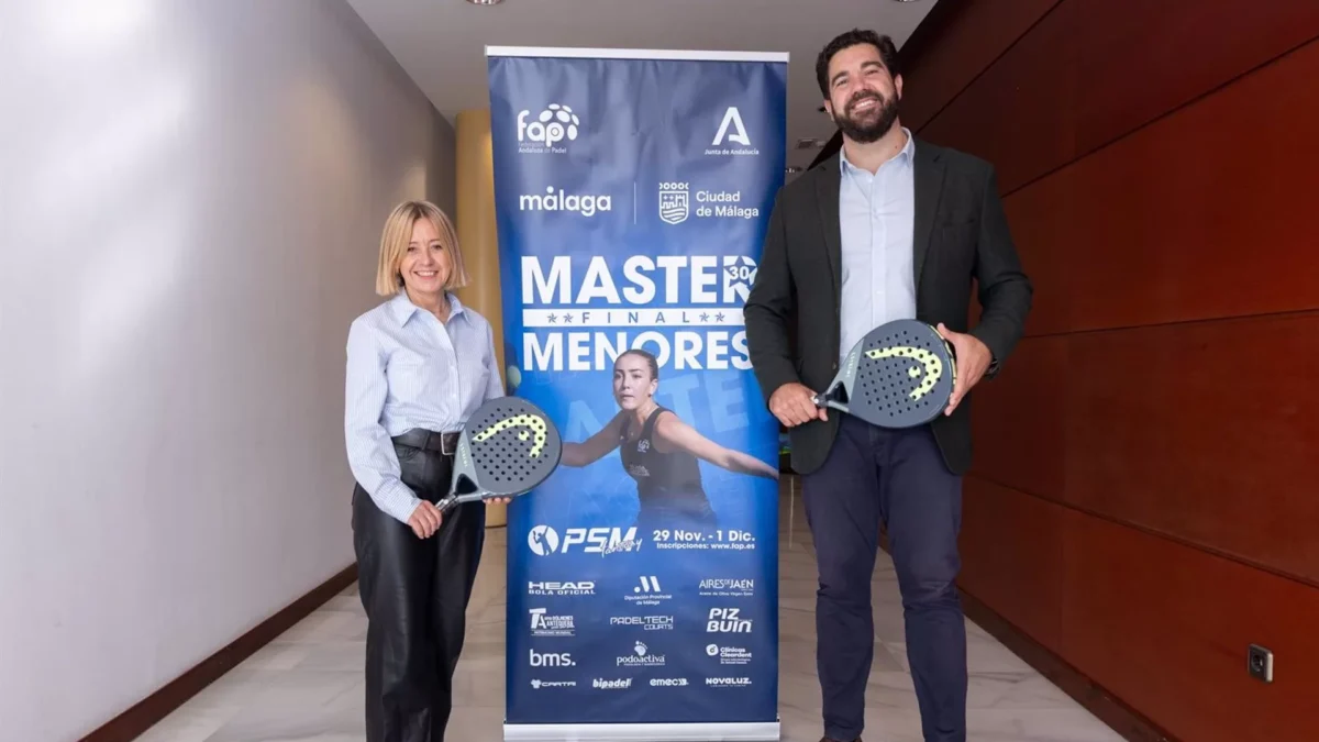 Málaga acoge este fin de semana el 'Máster Final Menores 2024' de pádel, que clausura el circuito andaluz