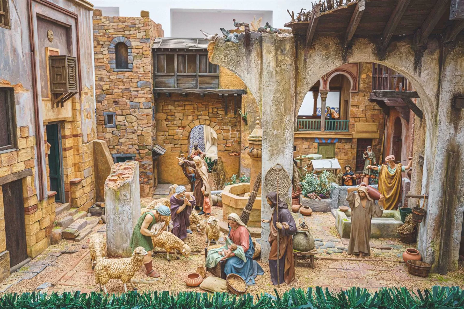 Museo Fundación Unicaja Joaquín Peinado celebra la Navidad con un belén al estilo de escuela jerezana