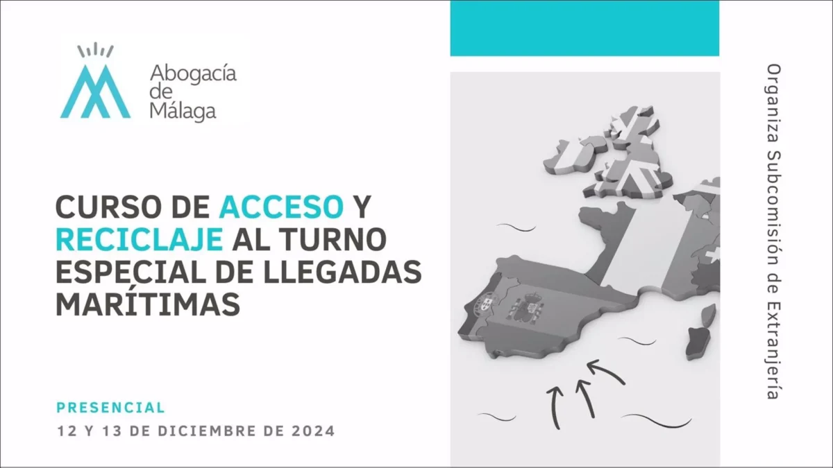 Abogacía organiza un curso para acceso y reciclaje al turno especial de llegadas de migrantes