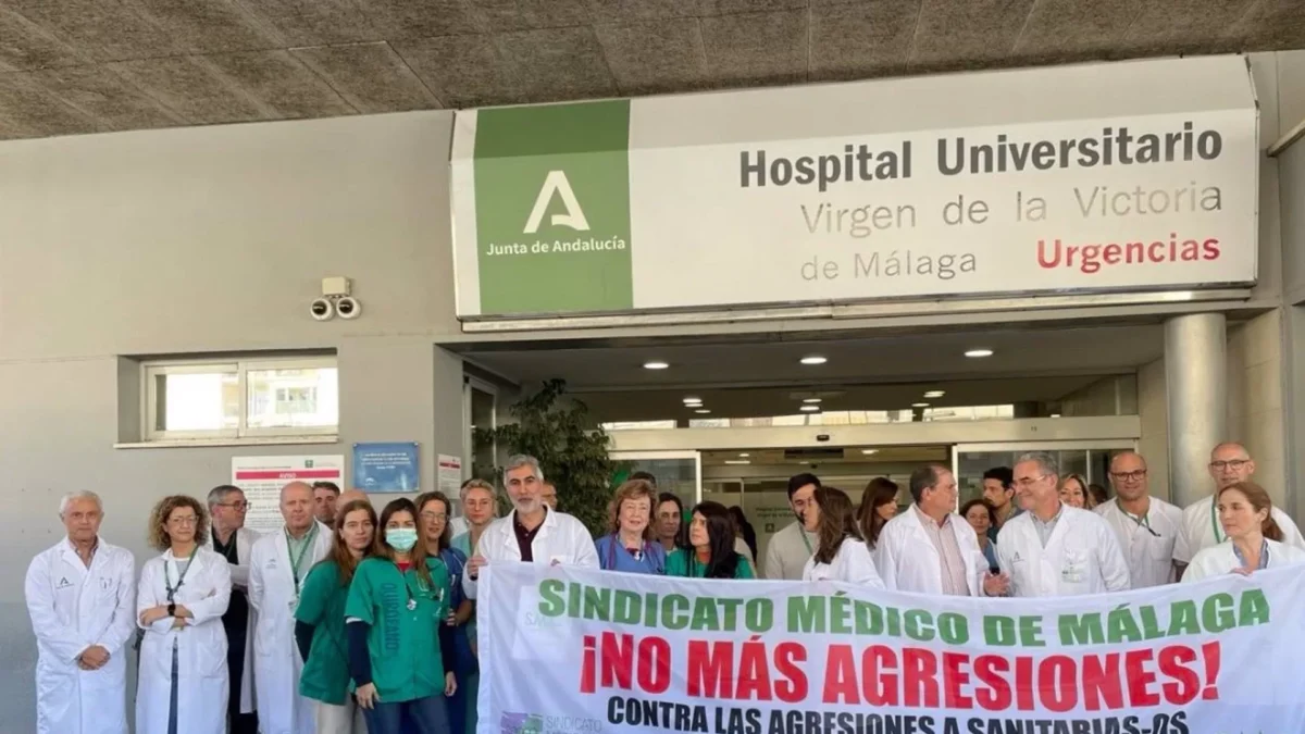 Agreden a una médica del servicio de Urgencias del Hospital Clínico de Málaga