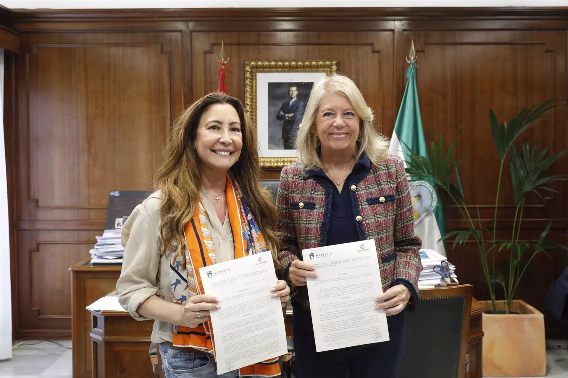 Ayuntamiento de Marbella renueva la colaboración con las fundaciones Bastiano Bergese y Global Gift