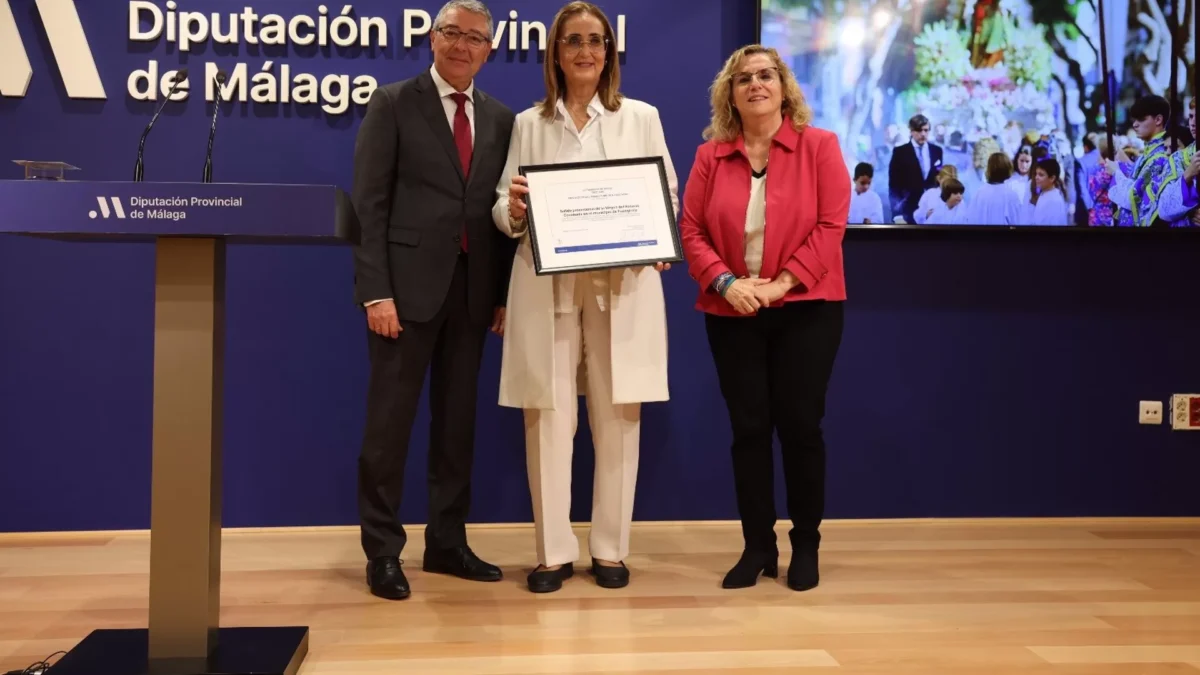 Diputación declara Fiesta de Singularidad Turística la procesión de la Virgen del Rosario de Fuengirola