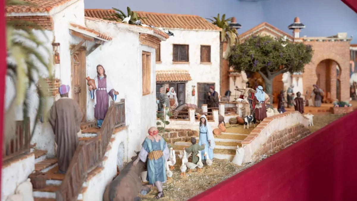 El Mupam acoge la exposición 'El Belén Monumental' de la Asociación Belenista de Málaga 'La Alcazaba'