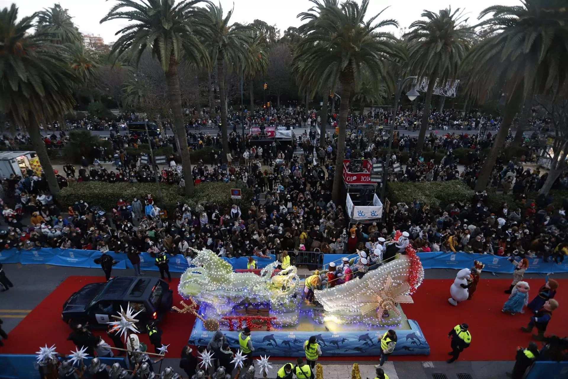 El Ayuntamiento de Málaga pone en marcha un plan de ordenación del tráfico con motivo de la cabalgata