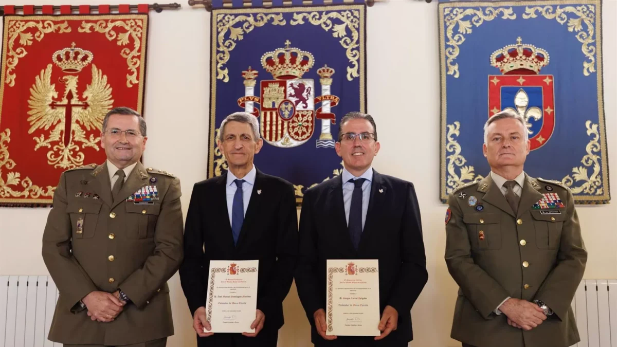 José M. Domínguez y Sergio Corral, nuevos embajadores de la Marca Ejército