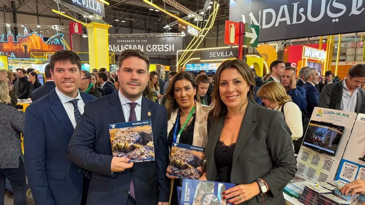 Turismo de Ronda destaca el "éxito" de reuniones de trabajo y de promoción en la calle durante Fitur