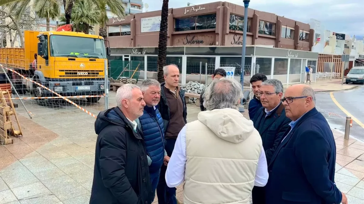 La Diputación invierte en Vélez 1,6 millones en obras para mejorar el aprovechamiento de aguas regeneradas