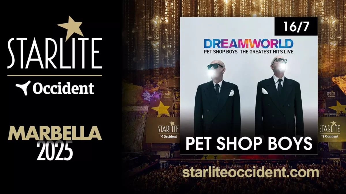 Pet Shop Boys se suman al Starlite Occident el 16 de julio con su gira 'Dreamworld: The Greatest Hits Live'