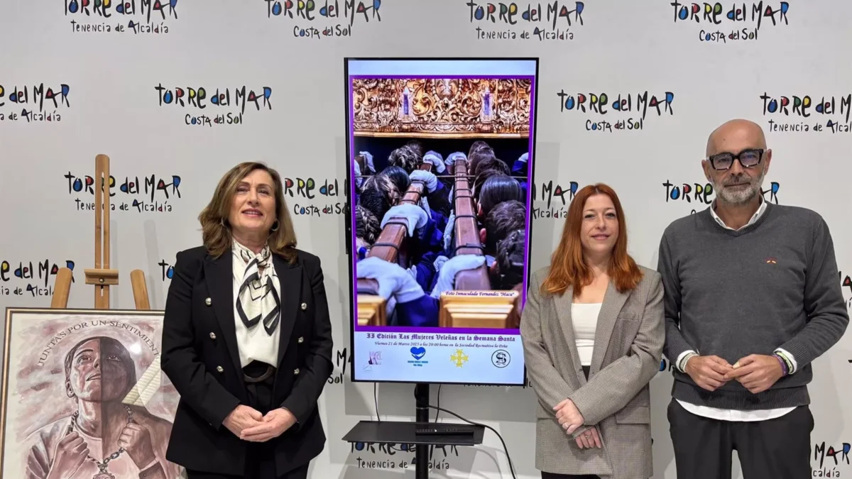 Vélez presenta la segunda edición de 'Mujeres veleñas en Semana Santa' para promover la igualdad en esa fecha