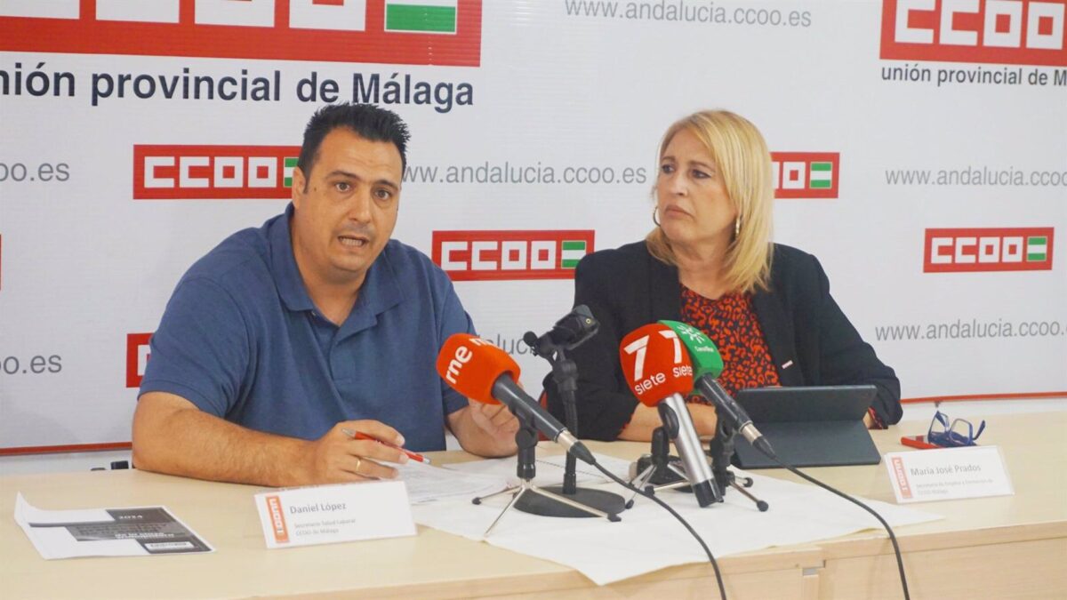 CCOO alerta sobre aumento de accidentes laborales "con extrema gravedad": 20 con consecuencias mortales en 2024