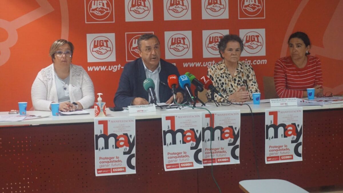 CCOO y UGT llaman a la movilización este 1 de mayo para defender derechos sociales y laborales ante retos
