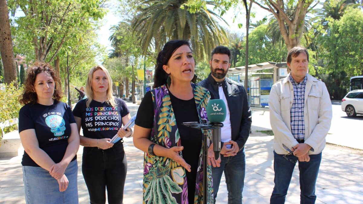 Con Málaga exige "el fin de los recortes" y un aumento de los recursos para "una educación pública incluvisa"