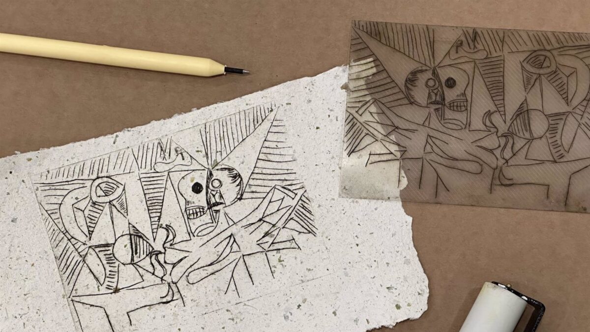El Museo Picasso propone un taller de papel y grabado inspirado en la obra gráfica del artista