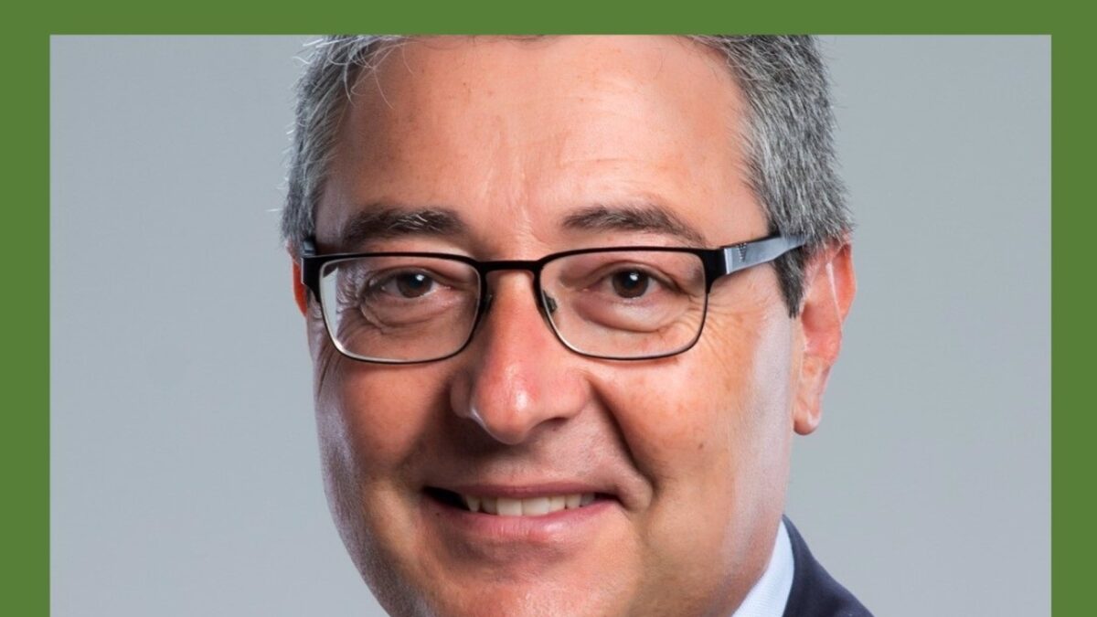 El presidente de la Diputación, Francisco Salado, este martes en los desayunos informativos de Europa Press