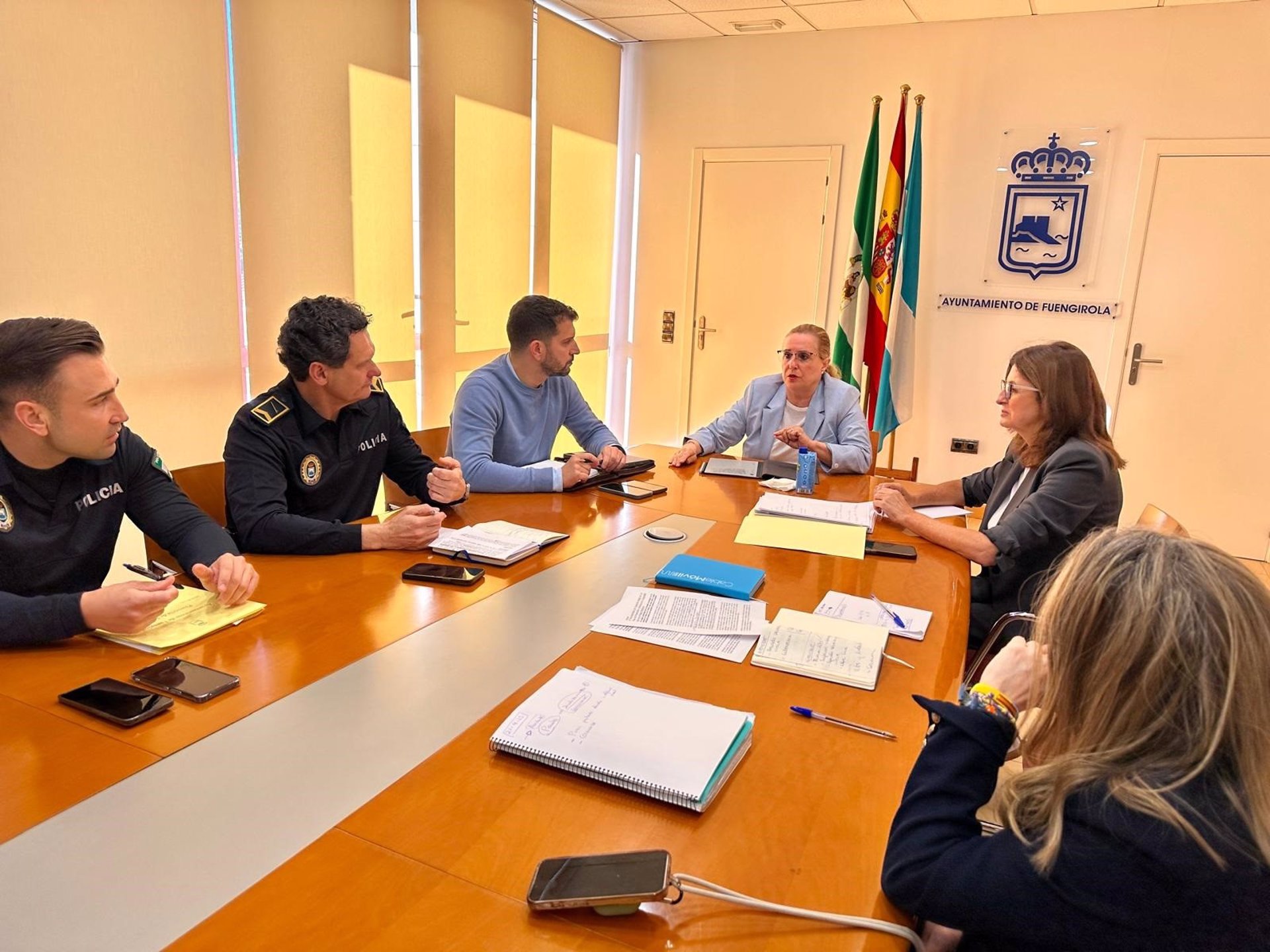 Fuengirola trabaja en un paquete de medidas adicionales para blindar seguridad vial en el paseo marítimo