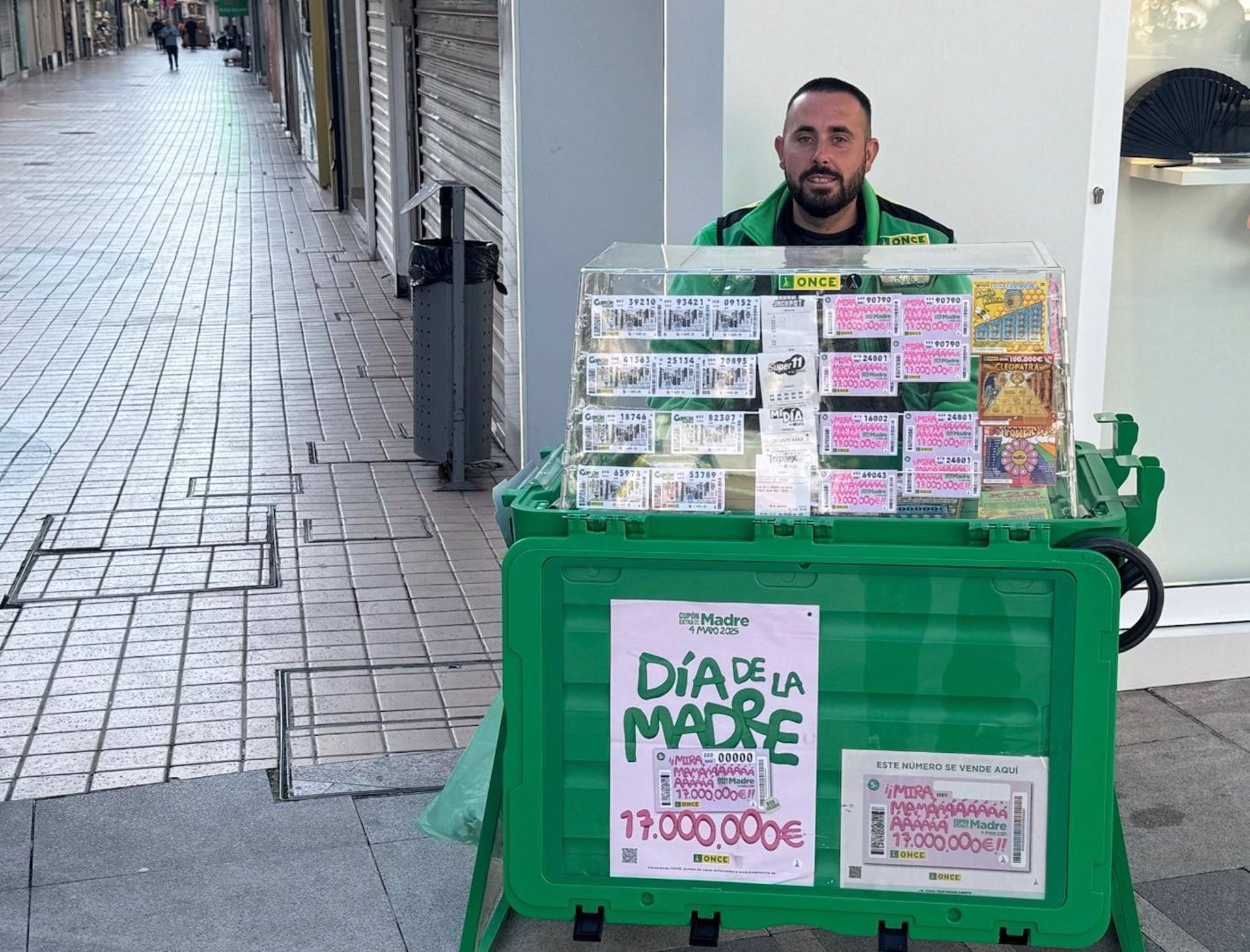 La ONCE deja un Sueldazo de 240.000 euros en diez años en Torremolinos