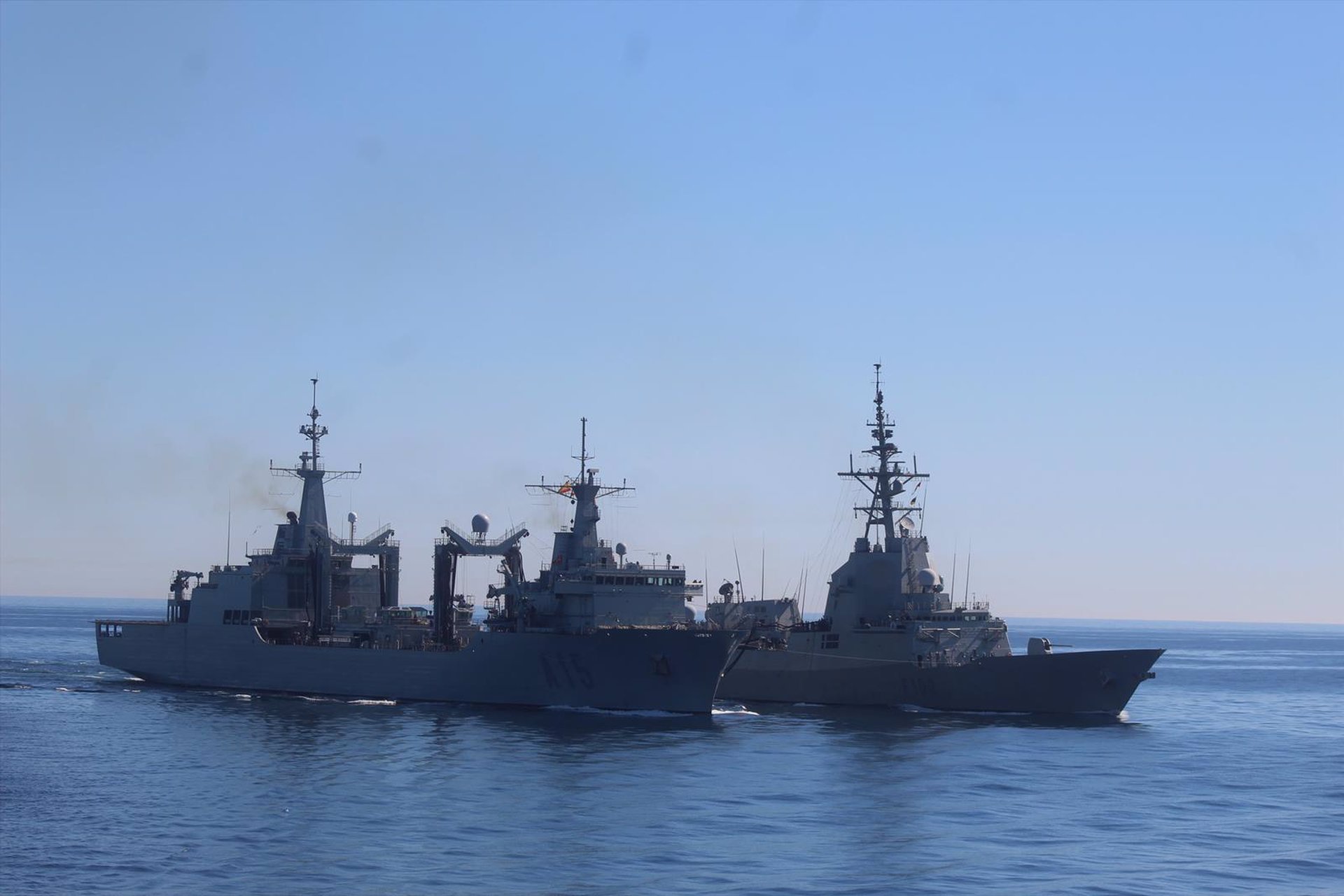 Los buques de la Armada 'Galicia' y 'Castilla' harán escala en el puerto de Málaga entre el 4 y el 6 de abril