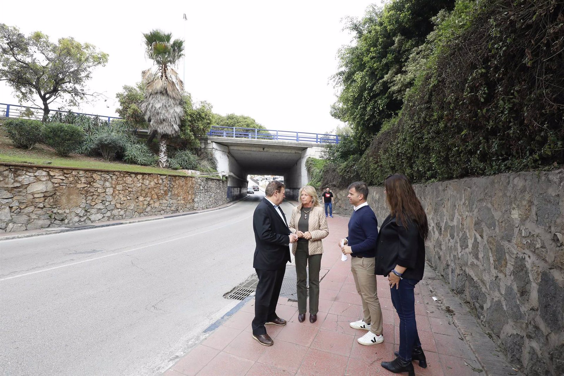 Marbella abre al tráfico el túnel de Puerto Banús tras la finalización de las obras de mejora