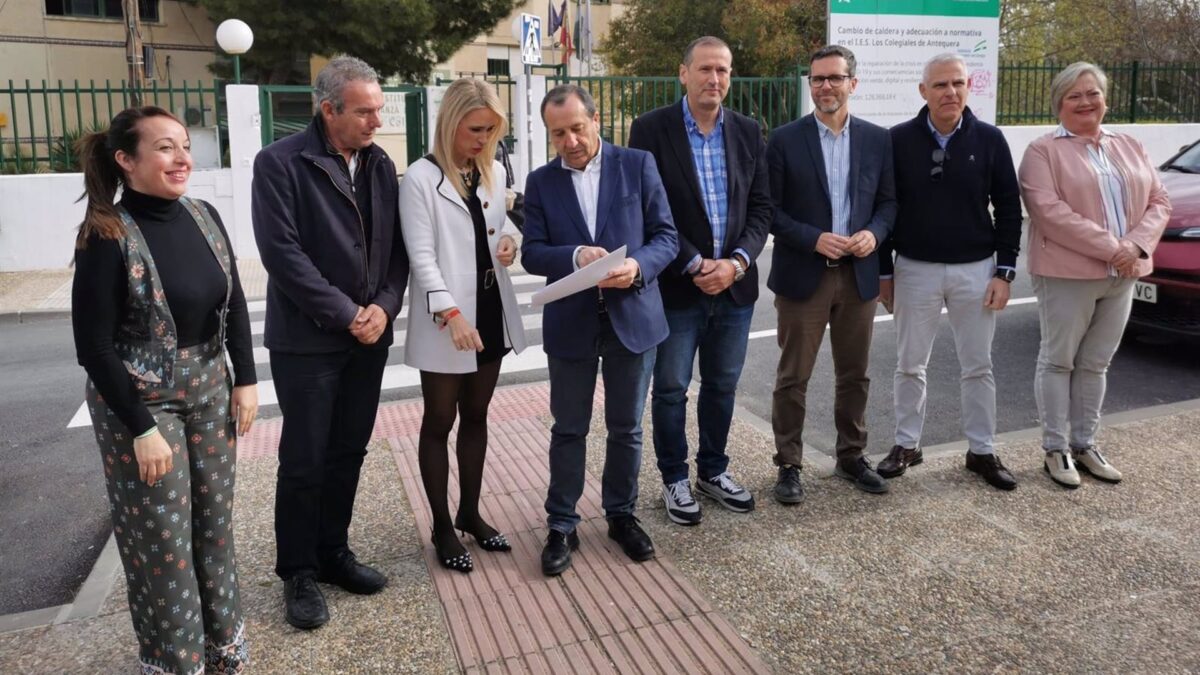 PSOE pide "solución definitiva" al IES Los Colegiales de Antequera tras la clausura de varias áreas