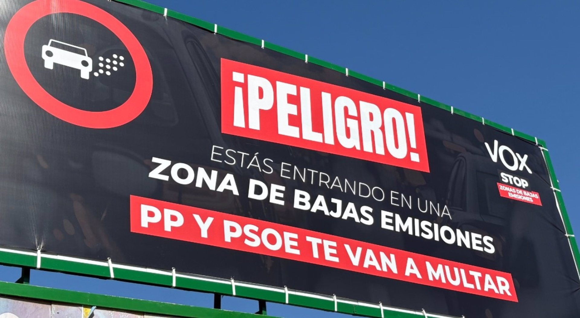 Vox Torremolinos inicia una campaña contra la Zona de Bajas Emisiones