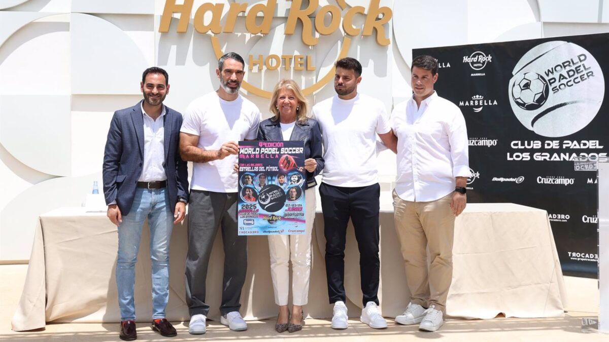 El IV World Padel Soccer reunirá en Marbella a leyendas del fútbol como Frank de Boer, Llorente o David Silva