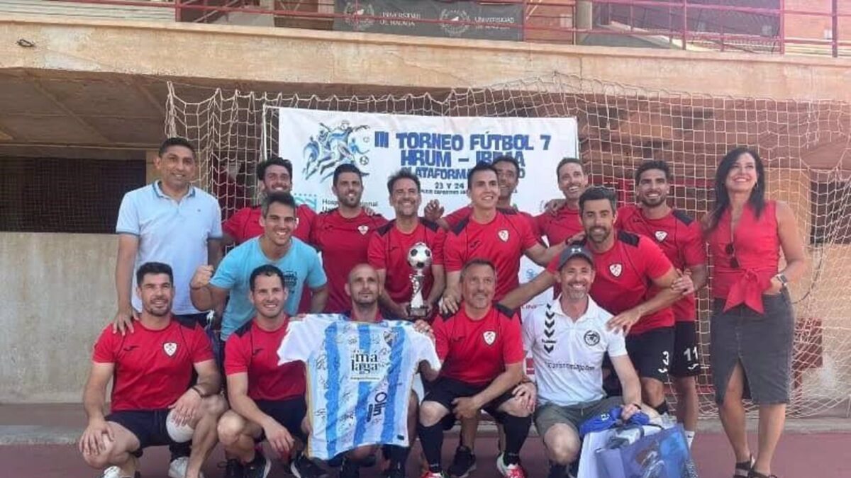 El torneo fútbol 7 Ibima-Hospital Regional recauda 14.100 euros para investigación
