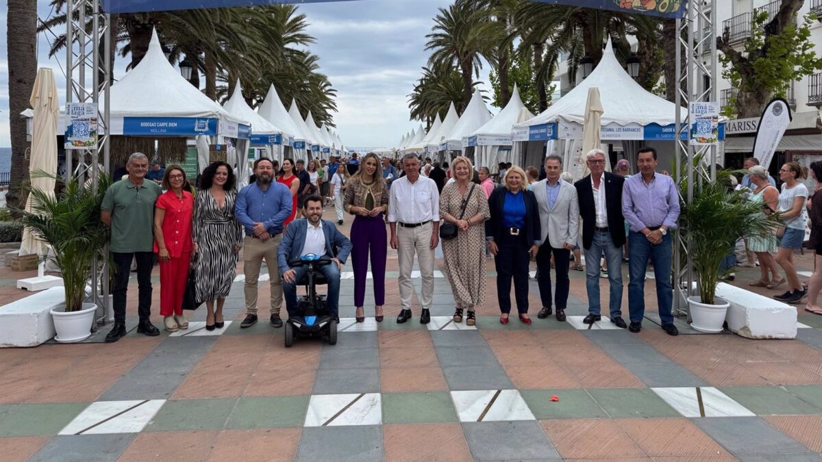 La feria Sabor a Málaga desembarca en Nerja junto a 36 productores y una veintena de actividades