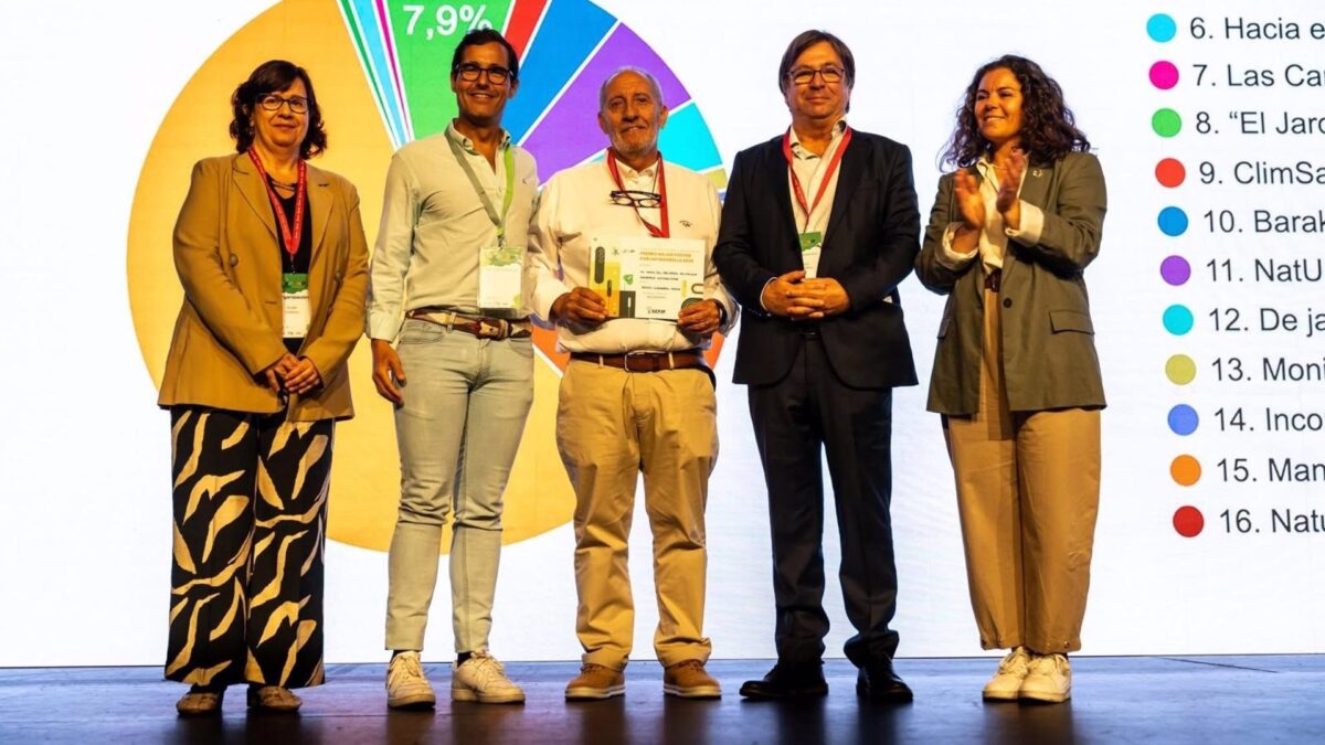 Premian el Jardín del Recuerdo como mejor iniciativa de desarrollo de la biodiversidad en espacios singulares