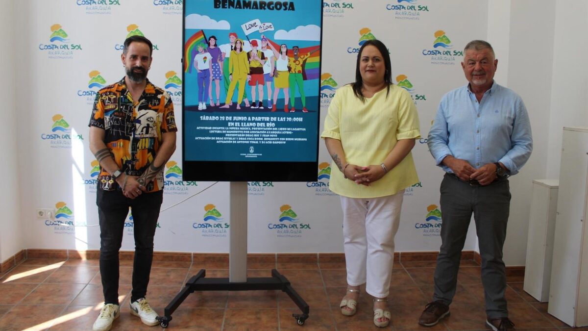 Benamargosa celebra el sábado el Orgullo LGTBIQ+ con actividades pensadas para público de todas las edades