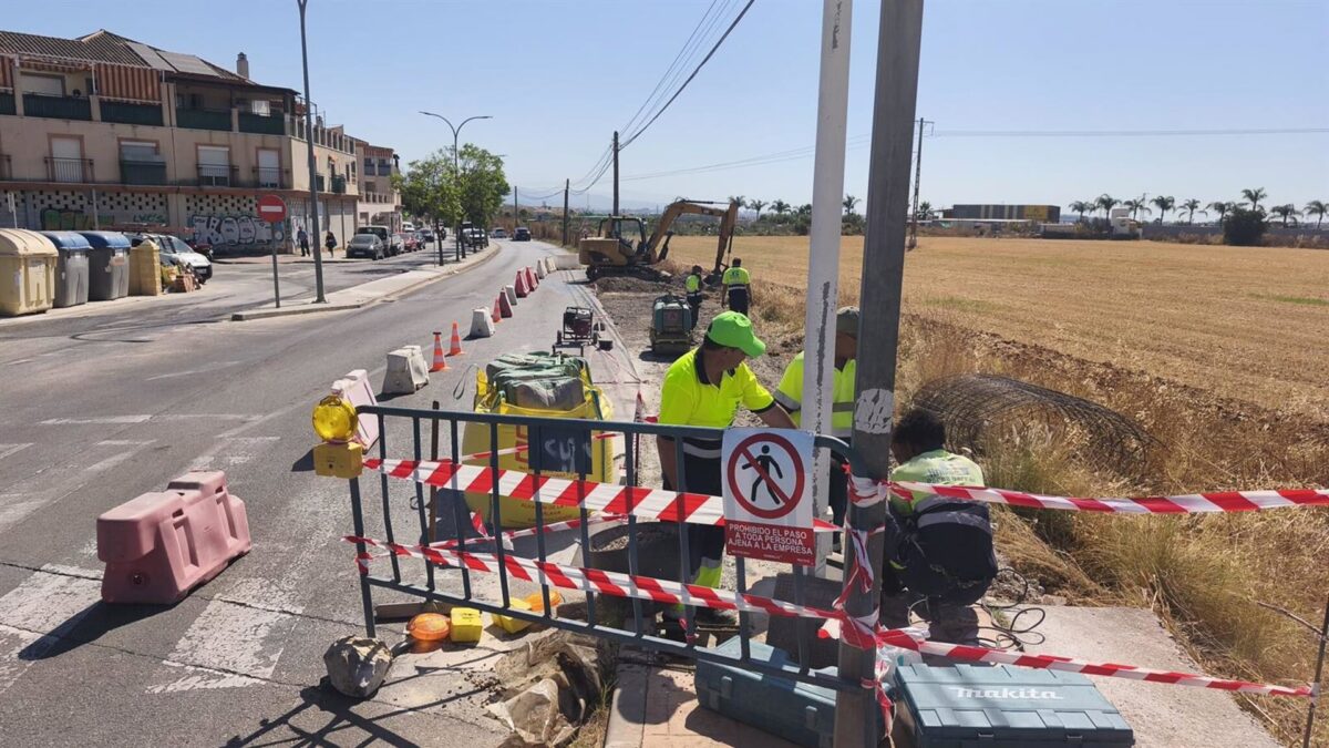 El Ayuntamiento de Alhaurín de la Torre interviene para mejorar la seguridad vial en El Peñón
