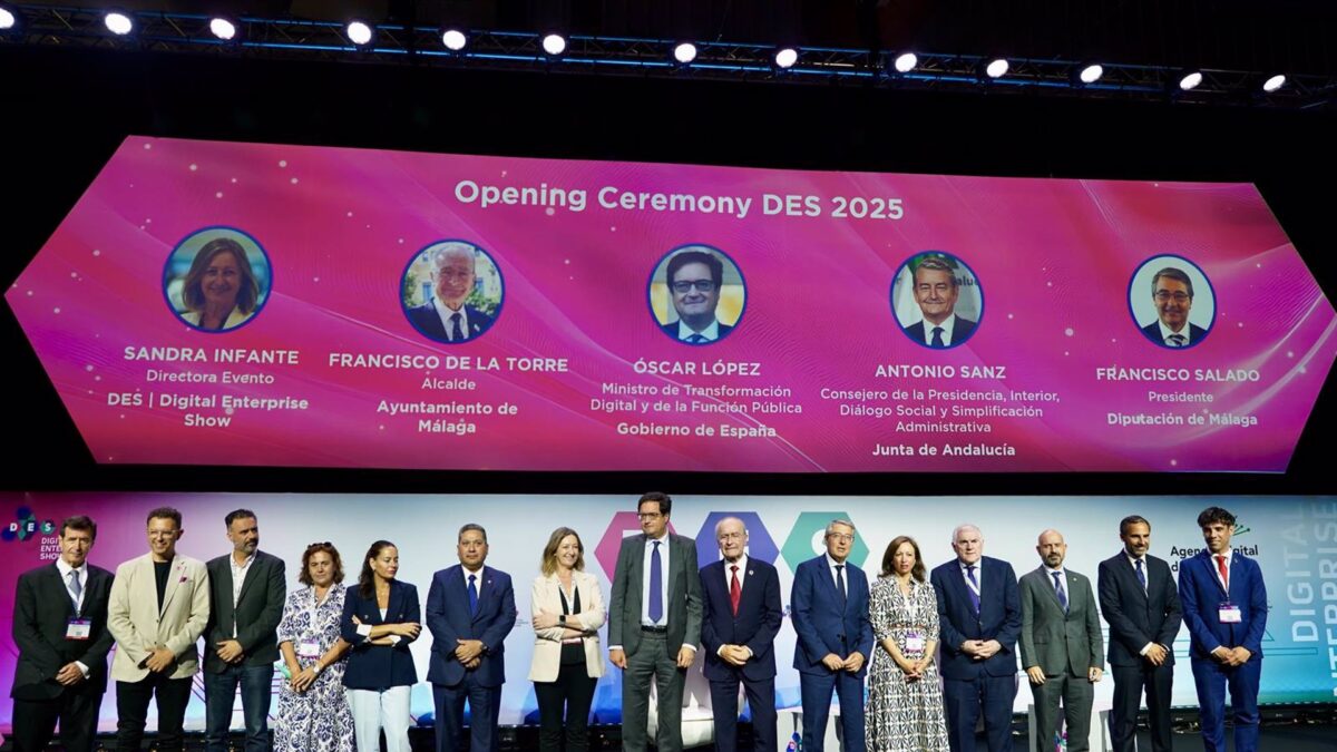 El Digital Enterprise Show (DES) 2025 congregó en Málaga a más de 17.600 profesionales de 30 países