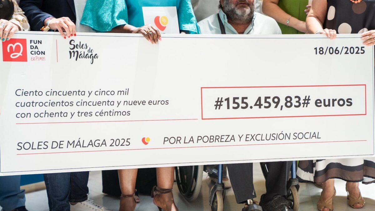 El Festival Solidario Soles de Málaga recauda más de 155.000 euros