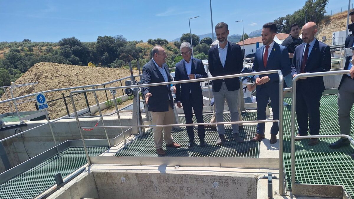 Inaugurada la depuradora de Arriate, una obra de 4,6 millones financiada entre la Junta y el Gobierno