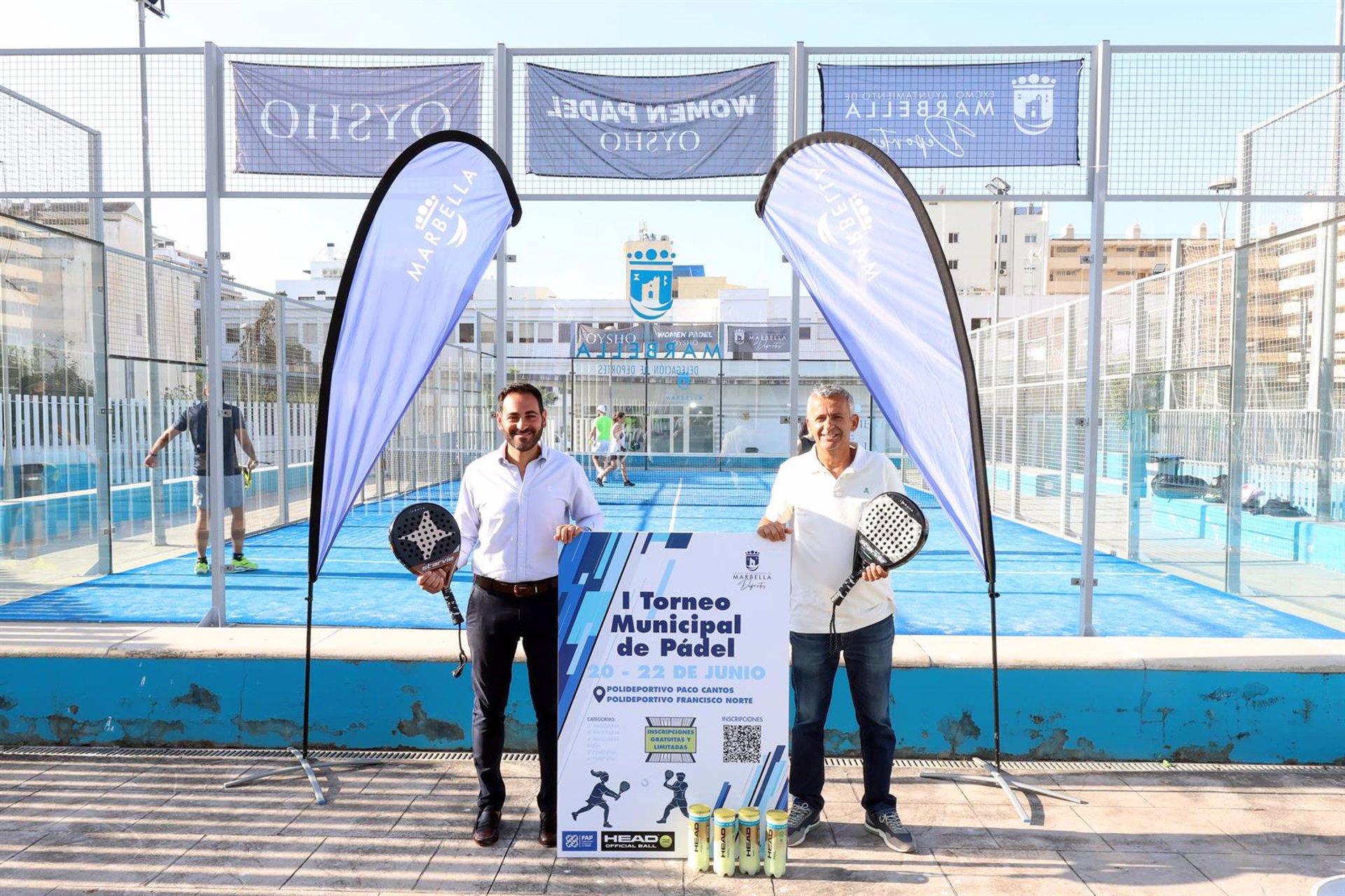 Marbella amplía su calendario de eventos deportivos con un nuevo torneo municipal de pádel